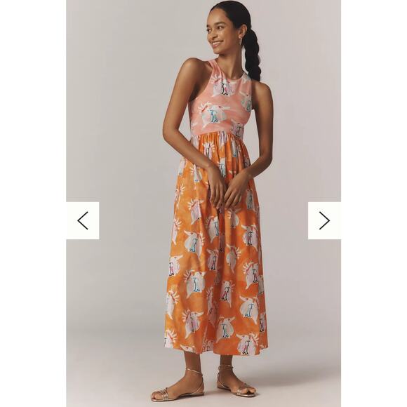 Anthropologie Rachel Antonoff Cockatoo Dress Medium - Picture 2 of 9